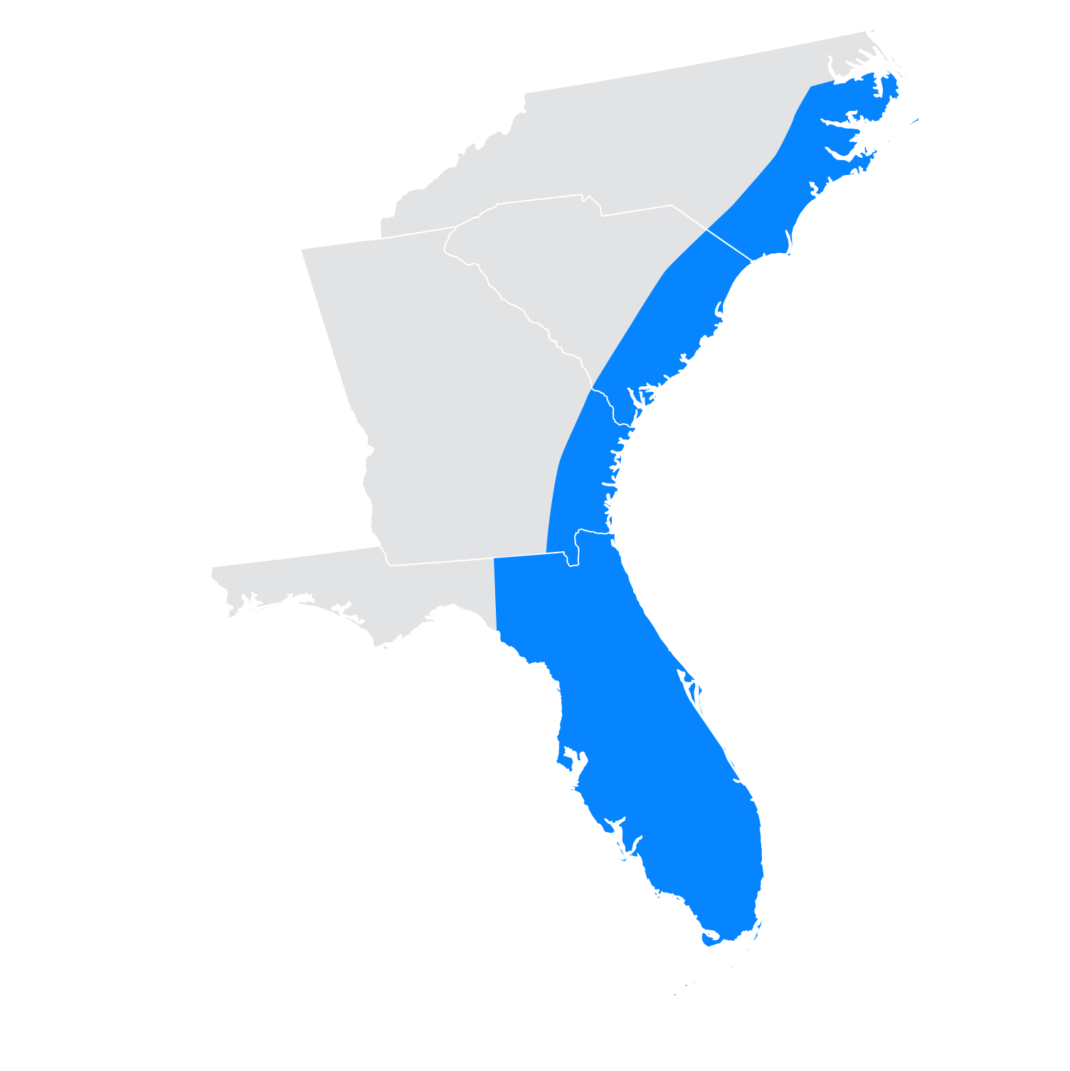 Southeast Map 